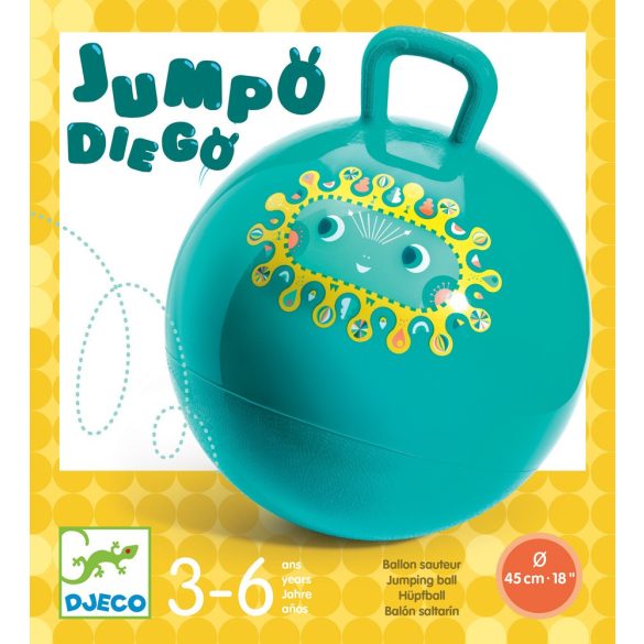 Ugrálólabda - átm. 45 cm - Jumpo Diego