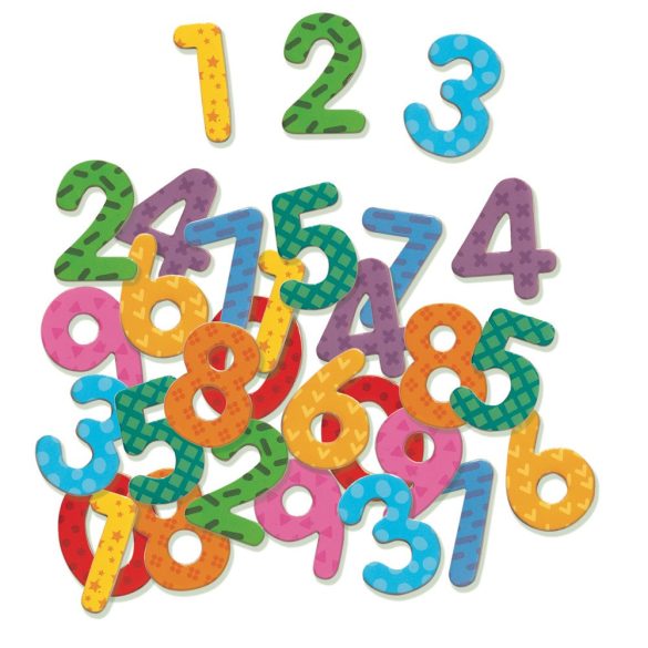 Mágneses számkészlet - Számok - 38 numbers