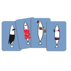 Kártyajáték - Hal halmozó - Sardines