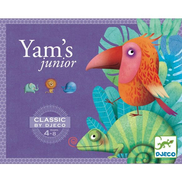 Társasjáték klasszikus - Junior kockapóker - Yams