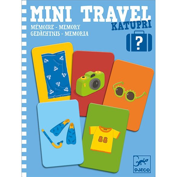 Mini utazó játék - Memória - Katupri