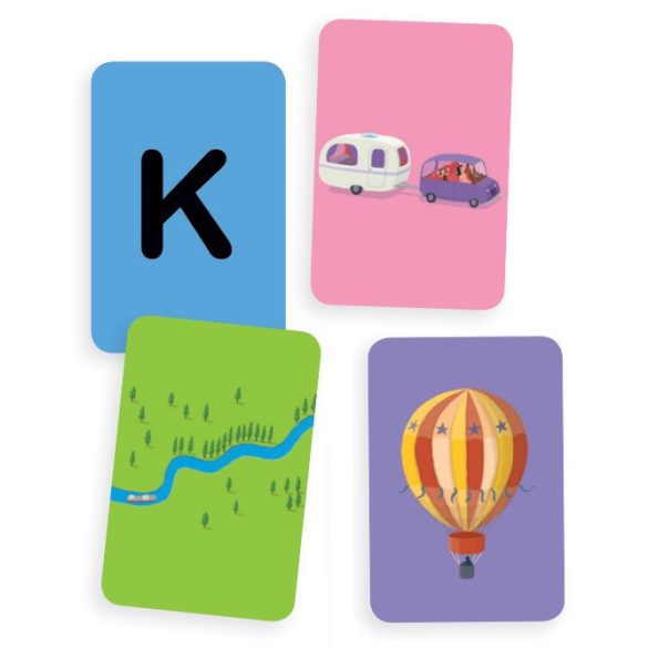 Mini utazó játékok - Betű-kép - Katuvu