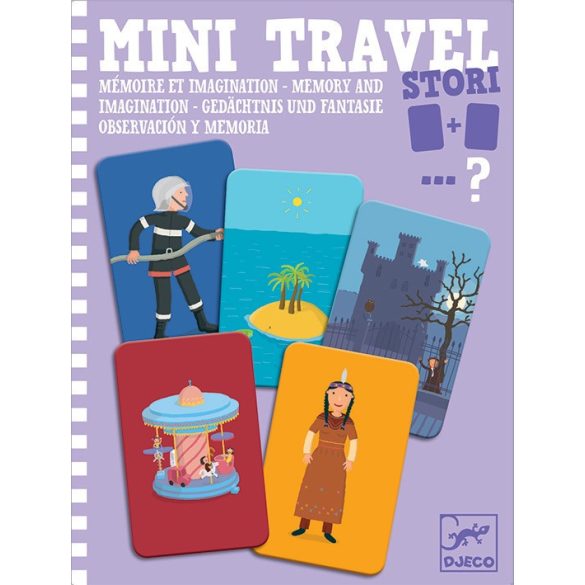 Mini utazó játék - Történetszövés-memória - Stori