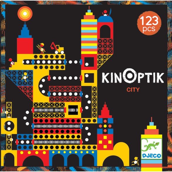 Optikai puzzle - Város, 123 db-os - Kinoptik Ville