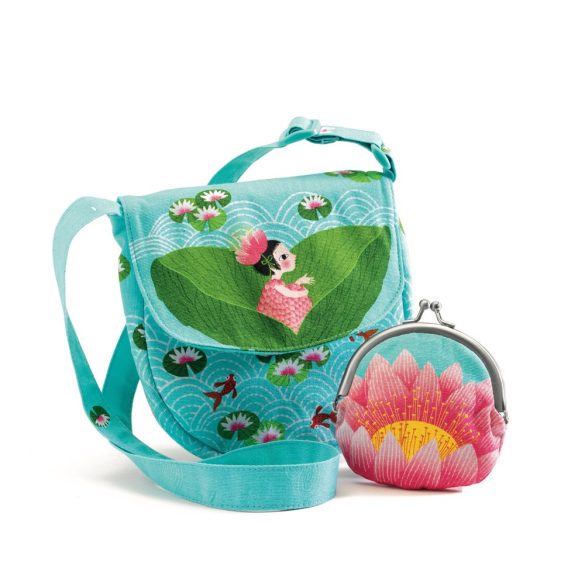 Kistáska pénztárcával - Vízi Lily - Miss waterlily bag and purse