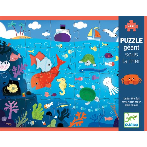 Óriás puzzle - A tenger alatt - Under the sea 