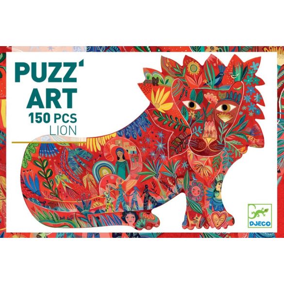 Művész puzzle - Oroszlán - Lion 