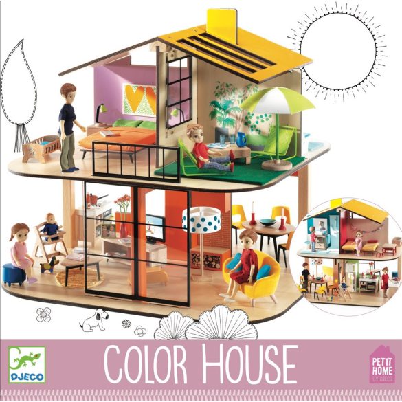Színes babaház - Colour house (House sold empty)