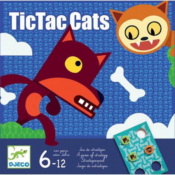 Társasjáték - Tiki-taki macskák - TicTacCats