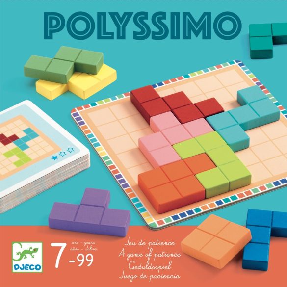 Logikai játék - Tetris négyzetkirakó - Polyssimo