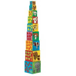 Toronyépítő kocka - Barátok - 10 my friends blocks