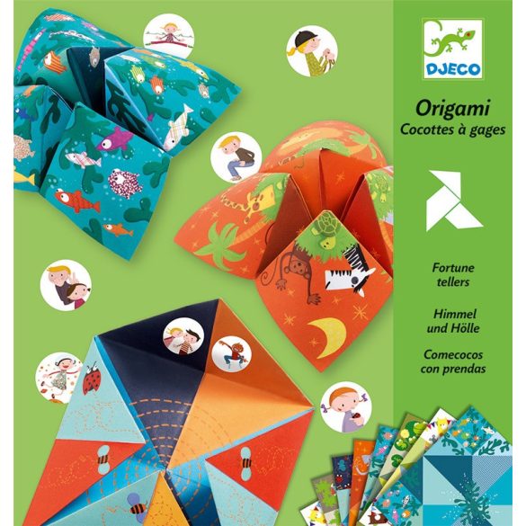 Origami - Sótartó - Origami bird game