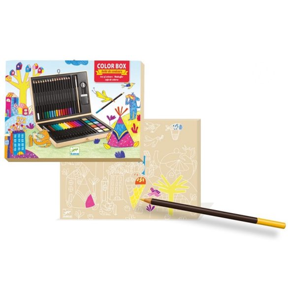 Kreatív készlet - Festő és rajz készlet - Color box