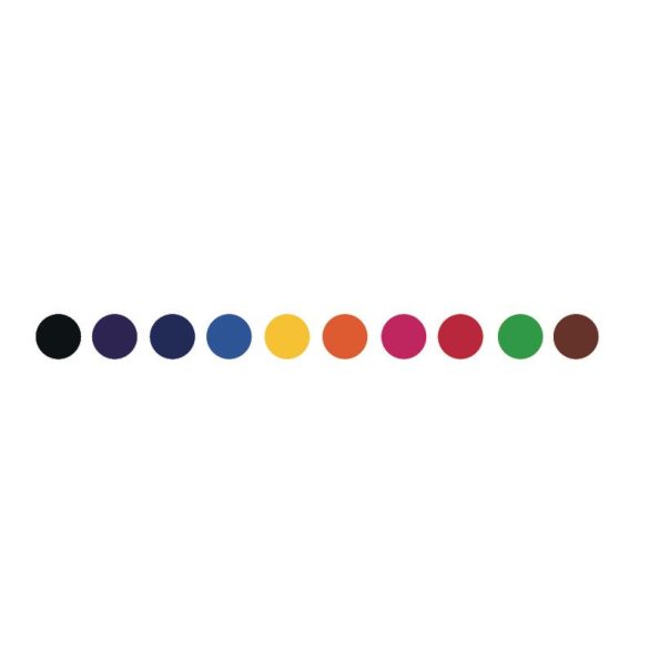 Ecsetfilc készlet - 10 klasszikus szín - Classic colors