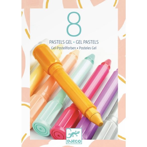 8 gel pastels - sweet colours
