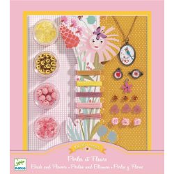   Ékszerkészító készlet - Gyöngyök és virágok - Pearls and flowers